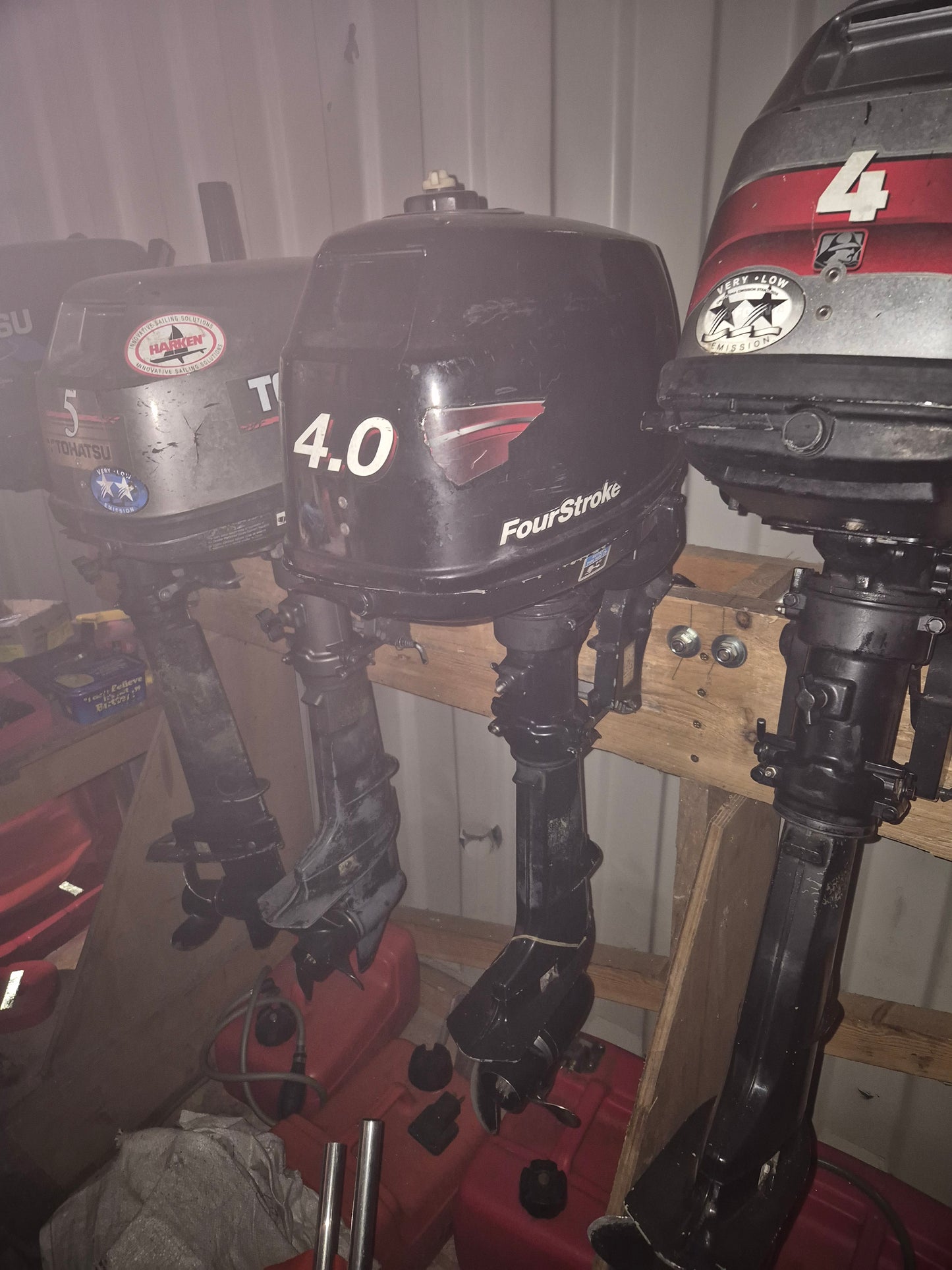 Mercury 4Hp short shaft 4 stroke outboard motor