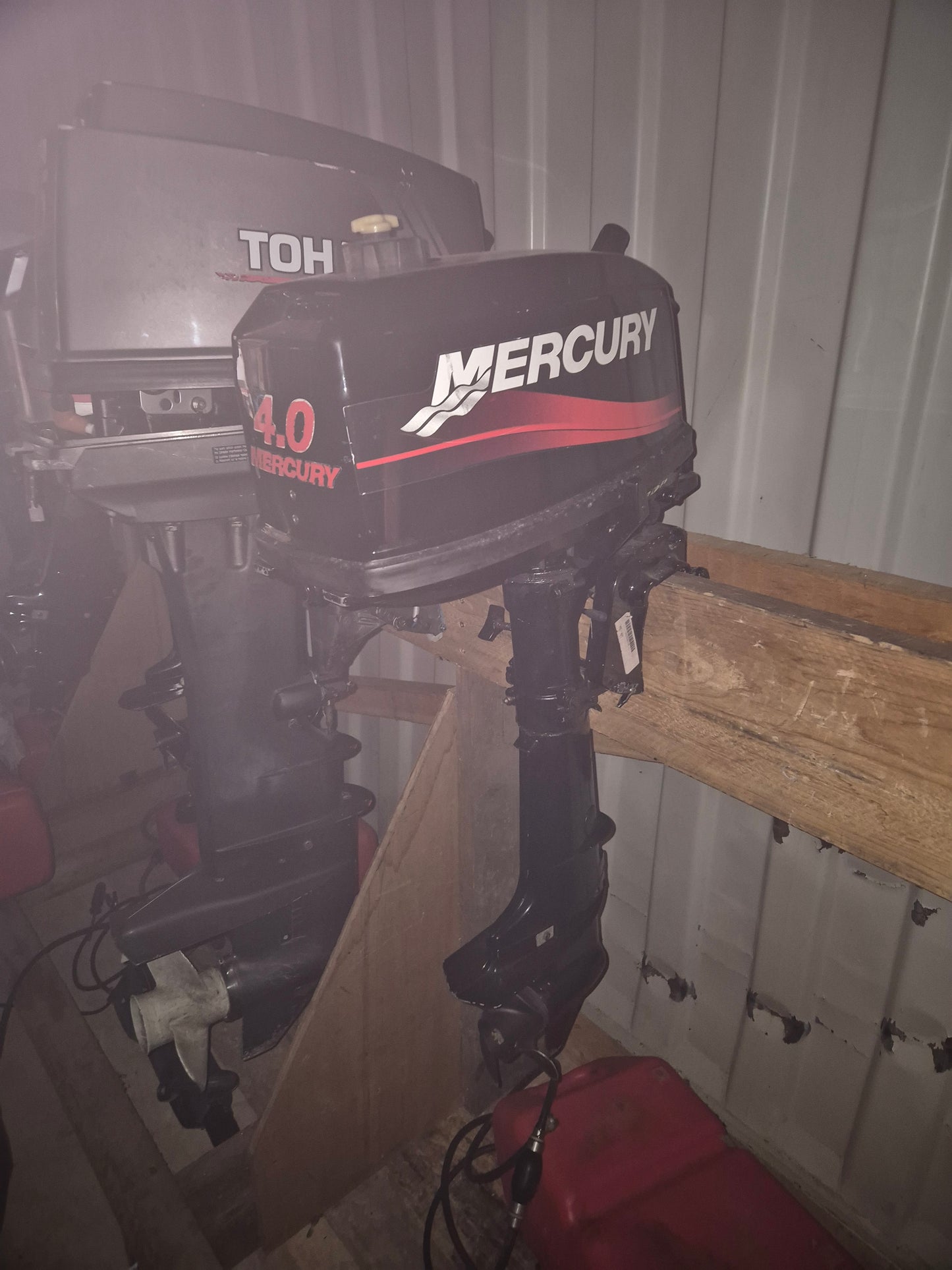 Mercury 4Hp 2 stroke short shaft outboard motor