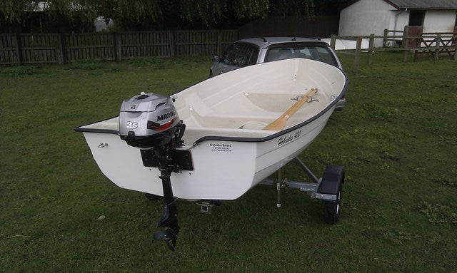 Hebrides 400 open boat